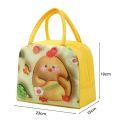 Kawaii Portable Fridge Thermal Bag Women Children's School Thermal Insulated Lunch Box Tote Food Small Cooler Bag Pouch.