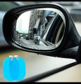 Vocoal 4pcs Anti Fog Film Anti Rain Car Mirror Film Rearview Mirror Protective Film Nano Waterproof Anti Glare Side Window Film - gold palace.