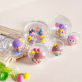 5Pc Christmas Transparent Ball Plastic Christmas Trees Open Ball Box Bauble Ornament Wedding Gift Present Party Home Decoration. 