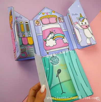 Dollhouse%20girl%20dress%20up%20quiet%20book%20bean%20bean%20book%20children's%20puzzle%20kindergarten%20handmade%20diy%20finished%20toys%20-%20Image%208