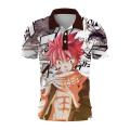 2023 Summer Anime Fairy Tail 3D printed Polo shirts Men And Women casual top Short sleeve t shirts Tops camisas Fashion Shirt. 