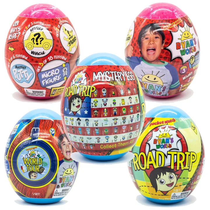 Ryan%20World%20Mega%20Micro%20Eggs%20Tour%20Road%20Trip%20Surprise%20Mystery%20Blind%20Box%20Toys%20Action%20Figure%20Poster%20Stickers%20Game%20Card%20Collection%20-%20Image%202