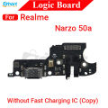 Charging Logic Board For Realme Narzo 50 50a 50a Prime 50i 50i Prime 4G 5G Charging Port USB Plug PCB Dock Connector Spare parts. 