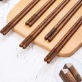 New 5 Pair Wooden Chopsticks Plain Wooden Chopsticks.