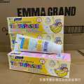 Juliet Fruit Flavor Children's Toothpaste Strawberry Milk Banana Grape Three Flavors 60g.