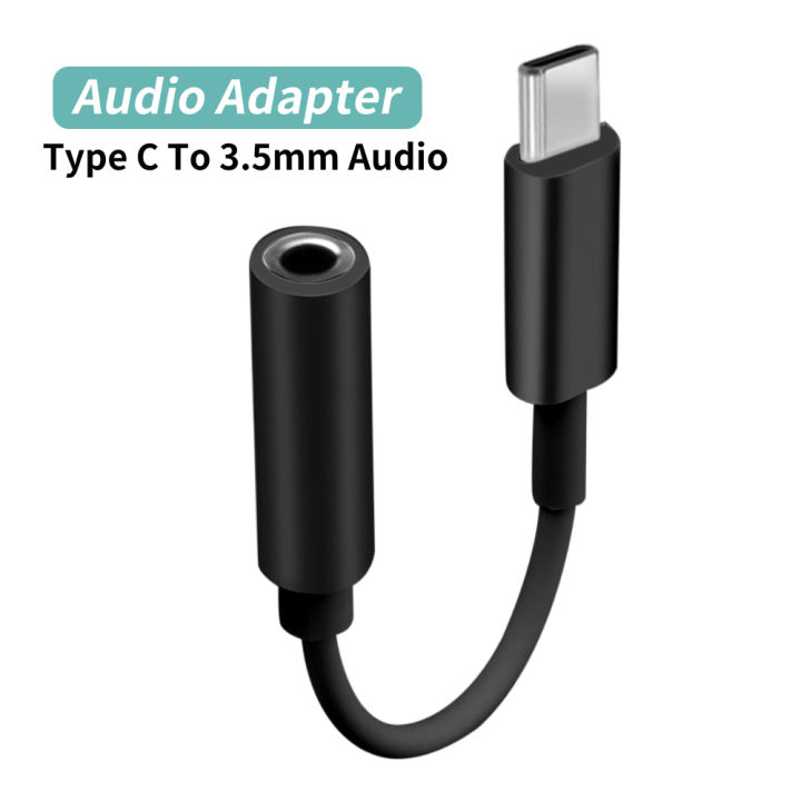 USB Type C To Aux Adapter Type-c Jack Audio Cable Headphone