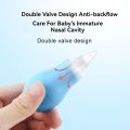 Baby Nasal Aspirators Nose Cleaner,for 0+ Month Babies, Soft Silicone Nozzle,Squeezable Pump,Soft Safety Nozzle. 