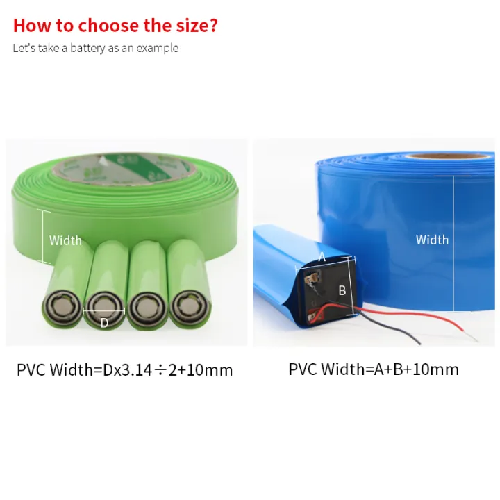 18650%20Lip%20Battery%20PVC%20Heat%20Shrink%20Tube%20Pack%20Width%20280mm%20~%20625mm%20Dia%2055%20-%20255mm%20Insulated%20Film%20Wrap%20lithium%20Case%20Cable%20Sleeve%20-%20Image%202