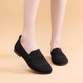 【Fast and Reliable Shipping】 New spring women's cloth shoes wholesale fashion casual women's shoes flying breathable shoes women's slip-on women's shoes. 