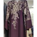 DUBAI EMBROIDERY ABAYA IRANI BORKA / STYLISH ABAYA / NEW DUBAI FASHIONABLE FOR WOMEN.