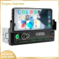 Enigma- Universal Music Player Universal Bluetooth Car Music Player with Hands-free Calls Phone Holder Fm Player with App Control Location Function. 