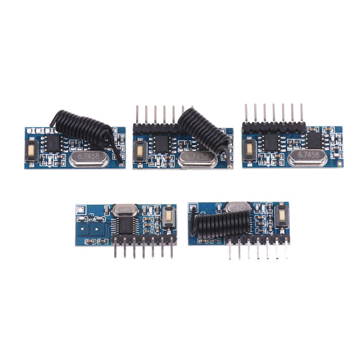 RX480E-4 433mhz Wireless Coding Transmitter Decoding Receiver Module 4 CH Output for 433Mhz Remote Controller DIY Fengshi
