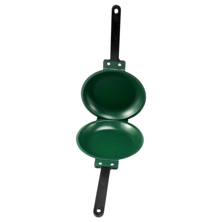 Frying Pan,Double Side Frying Pan Non-Stick Flip Folding Frying Pan