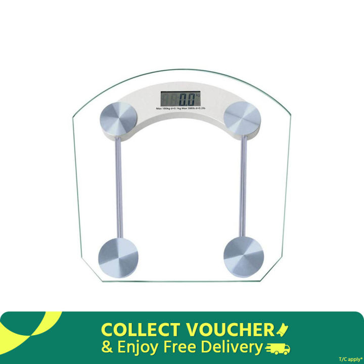 Digital Weight Machine - Transparent