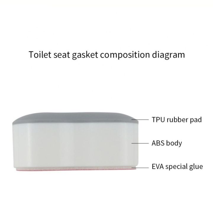 4Pcs/lot%20Antislip%20Toilet%20Cover%20Gasket%20Bumper%20Self-adhesive%20Seat%20Cushioning%20Pads%20Provides%20A%20Great%20Buffering%20Protective%205*2*1.7%20Cm%20-%20Image%207