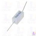 10Pcs 5Watt 0.1 Ohm WIREWOUND 5W 0.1 Ohm Ceramic Cement Power Wirewound Resistor 0.1 Ohm 5Watt Wire Wound 2Pin Leads Fixed Cement Resistor 5% Tolerance. 