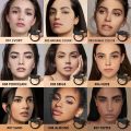 FOCALLURE 9 Colors Pressed Powder Waterproof Long-lasting Full Coverage Face Compact Setting Powder Makeup Foundation Cosmetics. 