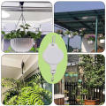 Telescopic Feeder Adjustable Hook Easy-Reach Gardening Pots Baskets Lift Set Pulley.