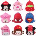 Toddler Kids Children Boy Girl Cartoon Stuffed Plush Pre Schooling Soft Backpack Schoolbag Shoulder Bag Rucksack baby girls backpacks. 