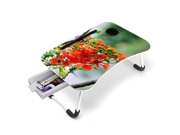 Computer%20Laptop%20Desk%20Small%20Foldable%20Multi-Function%20Bed%20Desk%20Simple%20Dormitory%20Lazy%20Table%20Bed%20with%20Laptop%20Table%20-%20Image%202