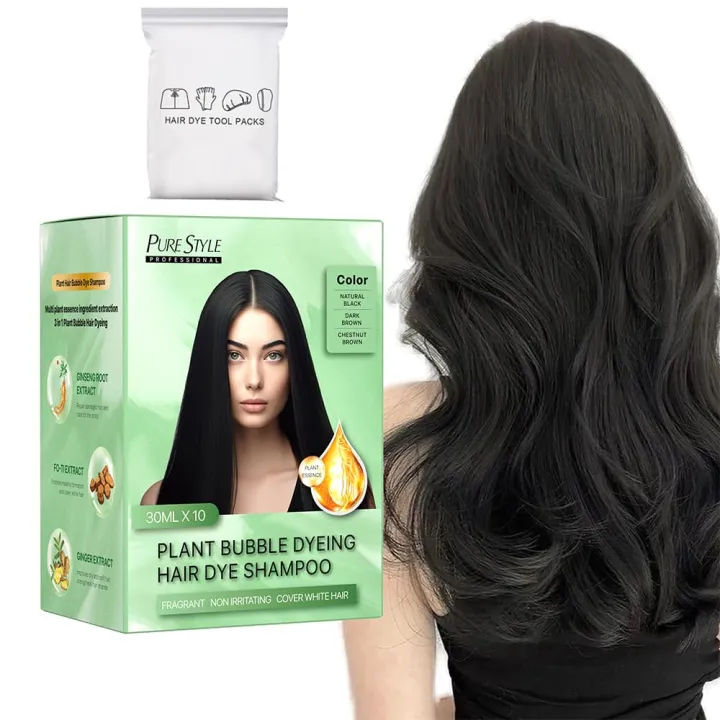 Hair%20Color%20Dye%20Shampoo%20Pure%20Style%20Plant%20Bubble%20Dyeing%20Hair%20Dye%20Shampoo%20-%20Image%202