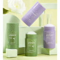 Green Tea Mud Film Stick Solid Facial Mask Skin Cleaning Cutin Pores Controlling Oil Acne Smearing Mud Film Hydrating Mask. 