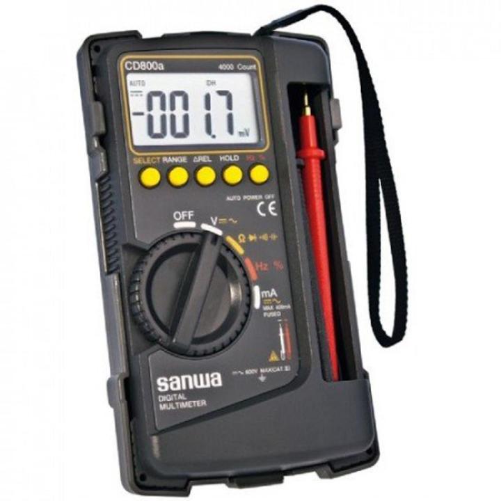 SANWA%20DIGITAL%20Multimeter%20CD800a%20DMM%204000%20Volt%20counter%20tester%20meter%20Japan%20-%20Image%202