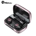NYT M23 Tws Bluetooth 5.1 Earbuds 3D Smart Touch Control Hifi Music Wireless Earphone With Type-C Charging Box. 