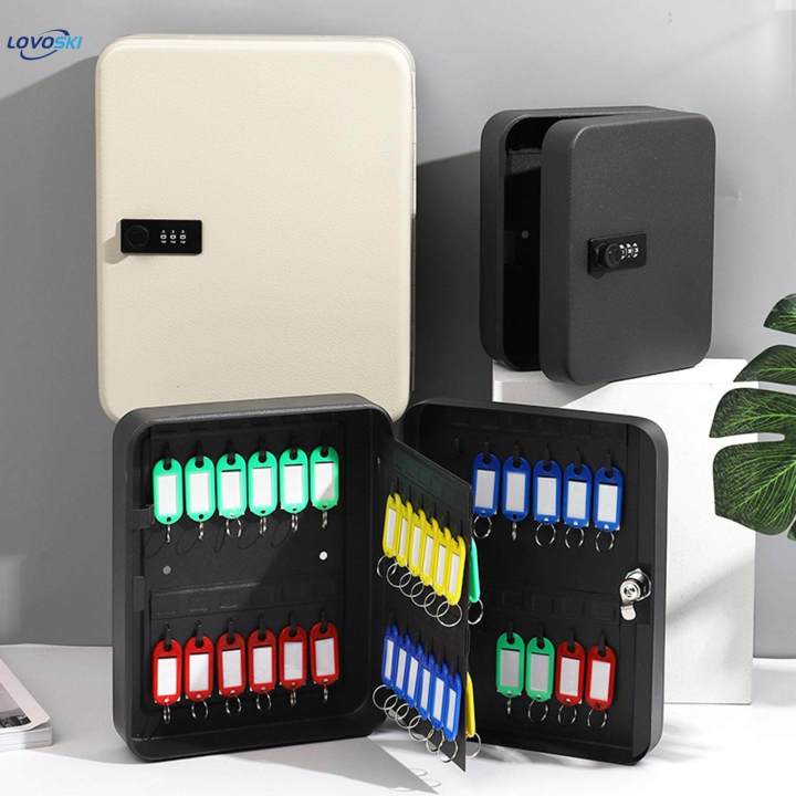 Key%20Lock%20Box%20Combination%20Lock%20Keys%20Cabinet%20with%20Code%20Security%20Key%20Box%20Metal%20Key%20Storage%20Box%20Key%20Organizer%20Holder%20for%20Valet%20Services%20House%20Office%20-%20Image%203