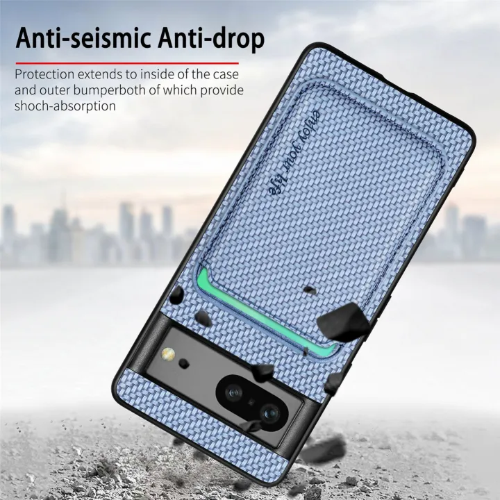 For%20Google%20Pixel%206/pixel%207/pixel%207%20pro%20Carbon%20Fiber%20Leather%20Card%20Magsafe%20Phone%20Case%20-%20Image%206