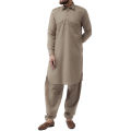 Special Men's Solid Color Kabli Set Punjabi - Elevate Your Traditional Look with Kabli Elegance. 