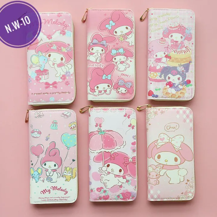 Sanrio%20Sweet%20Kawaii%20My%20Melody%20Zipper%20Coin%20Purse%20Cute%20Cartoon%20Kuromi%20Fashion%20Mobile%20Phone%20Bag%20Multi-Card%20Wallet%20Gifts%20for%20Girls%20N.W-10%20-%20Image%202