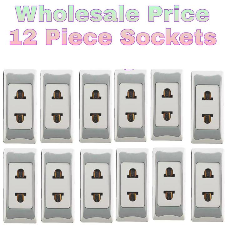 Super Star Model Socket / Electric Sockets. 12 PCS Socket