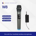 SHENGFU W-8 vhf wireless microphone handheld professional conference wired microphone Handheld Dynamic System with Rechargeable Receiver for Party, Church, Meeting, Wedding. 