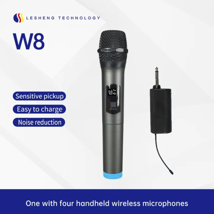 SHENGFU%20W-8%20vhf%20wireless%20microphone%20handheld%20professional%20conference%20wired%20microphone%20Handheld%20Dynamic%20System%20with%20Rechargeable%20Receiver%20for%20Party,%20Church,%20Meeting,%20Wedding%20-%20Image%202