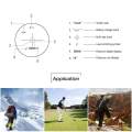 Portable 600M Laser Rangefinder Distance Meter Range Finder for Hunting and Golf.