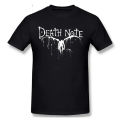 2021 fashion graphic T-shirt Anime Death Note logo (2) short sleeve casual men O-neck 100% cotton t shirt top. 