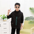 2023 Children Boys Fshion New Jackets Spring Kids Coats Jackets For Boys Teenage Hooded Outfit Windbreaker 5 6 7 8 10 12 Years. 