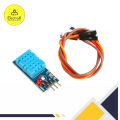 DHT11 Temperature and Humidity Sensor Module with LED & Cable for Raspberry Pi, Arduino, ESP32, and Other Microcontrollers. 