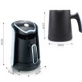 Household 600W Automatic Turkish Coffee Boiler, Cordless Electric Coffee Pot, Portable Travel Coffee Maker - Blue. 