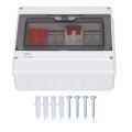 500V 63A Solar Combiner Box 30A 2P Circuit Breaker 40KA Arrester Device IP65 Waterproof PV Electrical Box PV Combiner Box. 