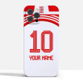 Custom Germany Allianz Arena DIE BAYERN Football Jersey Cover Case for iPhone 15 14 Pro Max 13 12 11 Mini XS XR 7 8 6S Plus SE. 