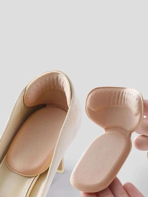 1%20Pair%20Women's%202%20IN%201%20Shoes%20Insoles%20Patch%20Heel%20Pads%20For%20Sport%20Shoes%20Adjustable%20Size%20Antiwear%20Feet%20Pad%20Protector%20-%20Image%203