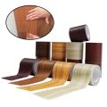 【NEW】 Waterproof Wood Vinyl Wall Paper Roll Adhesive Contact Paper Wood Grain Repair Glue Door Cabinet Desktop Furniture Decoration. 