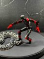 Articulated 3D Printed Dummy Figure | Fully Poseable Robot Mannequin | Desk Toy, Stop Motion Figure, Drawing Reference Model | Mechanical Human Action Figure for Artists, Creators & Collectors. 