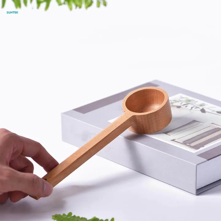 Wooden%20Measure%20Spoon%20Easy%20Using%20Accs%20Coffee%20Spoon%20for%20Household%20Cafe%20Camping%20M%20-%20Image%202