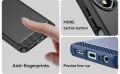 Honor X5 Plus Carbon Fiber Hi Quality Camera Lens Protection Black Color Premium Soft Mobile Back Cover- Black for HONOR X5 Plus.