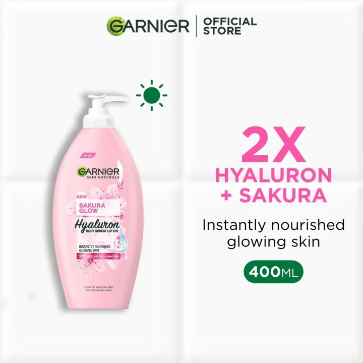 Garnier%20Skin%20Natural%20New%20Sakura%20Glow%20Hyaluron%20Body%20Serum%20Lotion%20-%20400ml%20-%20Image%203