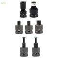 Chuck Impact Wrench Conversion Bit Conversion Head Portable Hardware Drill Chuck Converter Screwdriver Bit for Ratchet Wrench. 