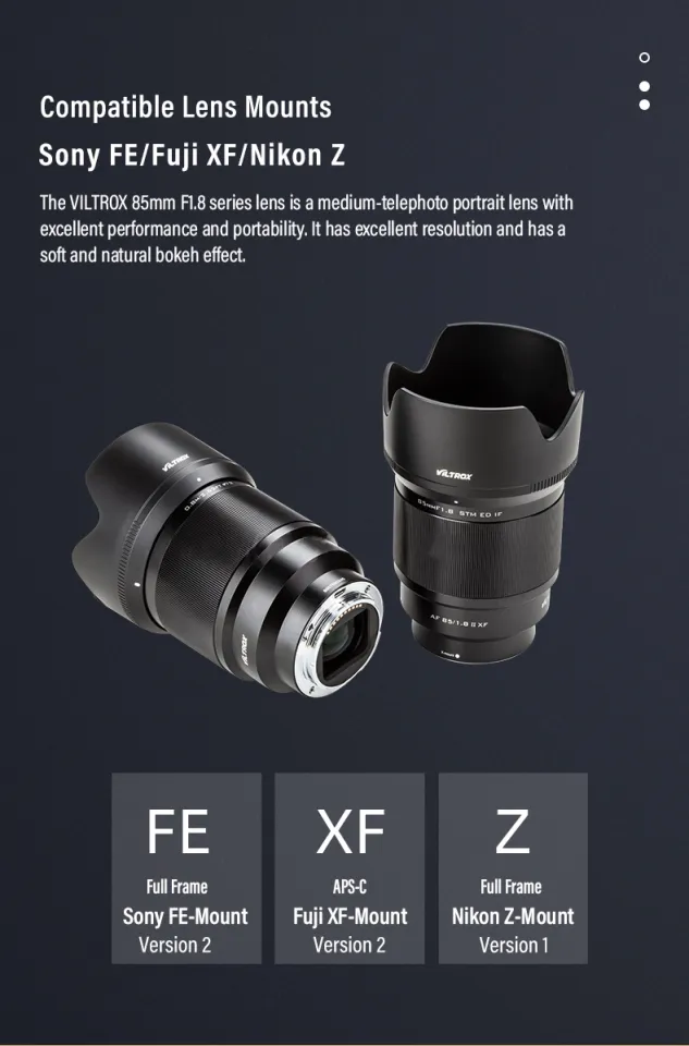 Portrait Lens Viltrox 85mm Nikon Z Review VILTROX 85mm II For